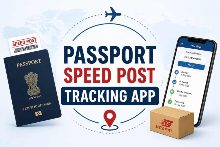 Passport Speed Post Tracking App